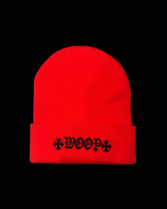 WOOP Major Beanie- Hunter Orange